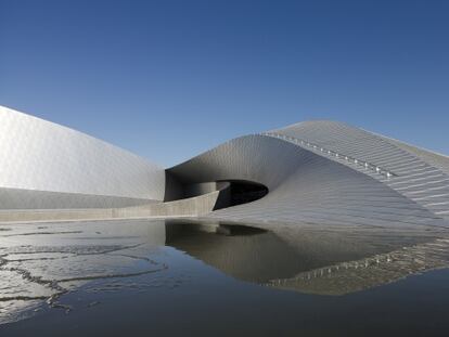 El edificio del nuevo acuario de Copenhague ha sido diseñado por 3xn architecs.