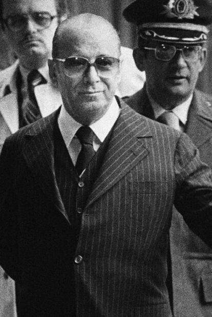 João Figueiredo, último mandatario de la dictadura brasileña, en 1981.