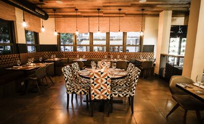 El restaurante Kava, en Marbella.