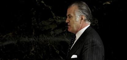 Luis Bárcenas en la Audiencia Nacional.