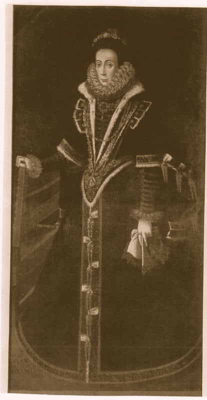 'Retrato de condesa de Figueiro', de Juan Pantoja de la Cruz. Siglo XVI.