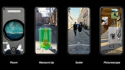 Nuevas experiencias AR en Chrome para Android.