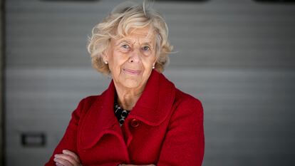 Manuela Carmena, exalcaldesa de Madrid, fotografiada en la sede de EL PAÍS el pasado 15 de noviembre.