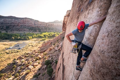 El escalador Alex Honnold.