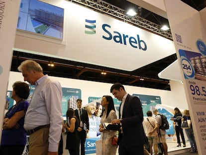 Stand de la Sareb, en una imagen de archivo.