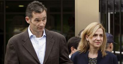 La infanta Cristina y su esposo, Iñaki Urdangarín.