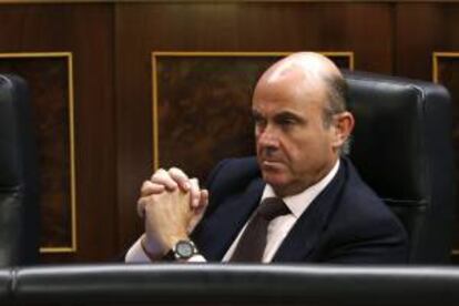 El ministro de Economía y Competitividad, Luis de Guindos. EFE/Archivo