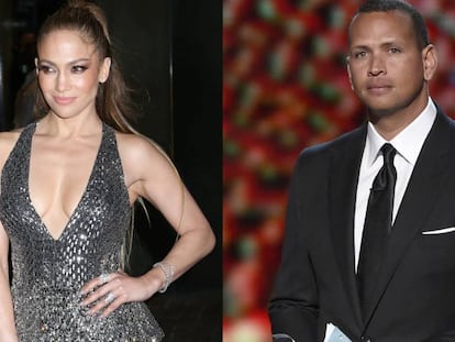 JLo y Alex Rodr&iacute;guez.