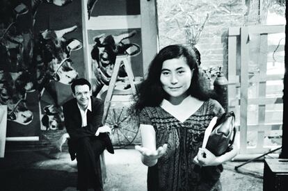  Yoko Ono en la Factory, Nueva York, 1965-7 