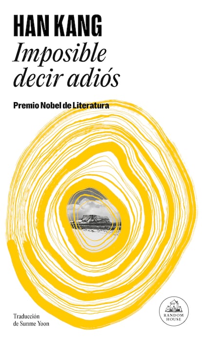 Portada de 'Imposible decir adiós', de Han Kang