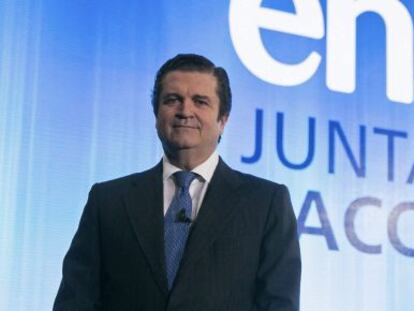 El presidente de Endesa, Borja Prado, durante la junta general de accionistas celebrada en mayo pasado en Madrid.