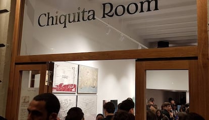 Entrada de la nueva galería de Barcelona Chiquita Room.