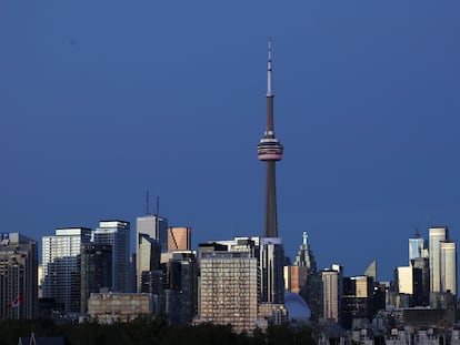 Edificios en la ciudad de Toronto, en septiembre de 2020.
