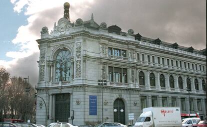 Fachada del Banco de España. EFE/Archivo