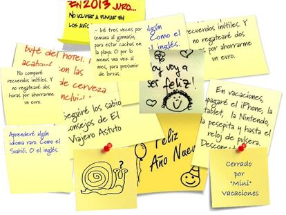 20 buenos propósitos viajeros para 2013