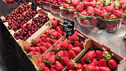 Fresas a la venta en un mercado, en una imagen de archivo.