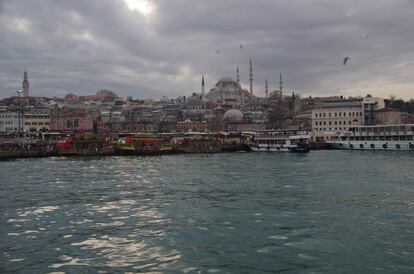 Estambul, desde el Cuerno de Oro.