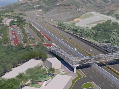 Recreación de la carretera que construirá Ferrovial a su paso por Coffs Harbour (Australia),