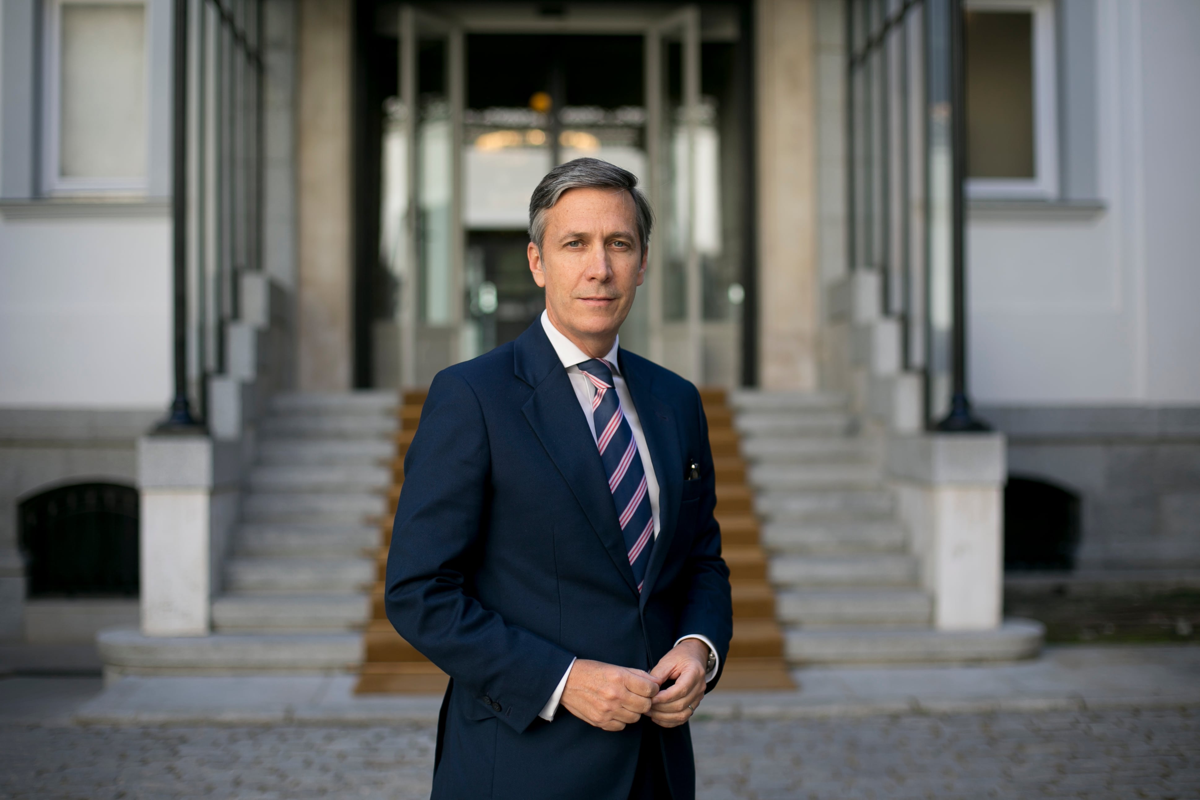 Joan Bonet, en la sede de Banca March en Madrid.