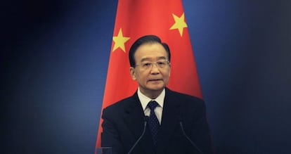 El primero ministro chino, Wen Jiabao.