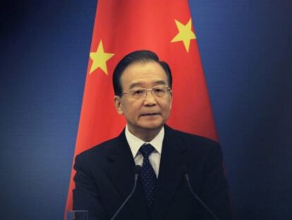 El primero ministro chino, Wen Jiabao.