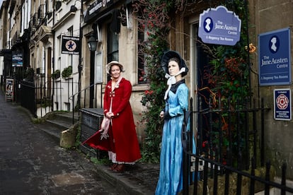 Exterior del Jane Austen Centre de Bath.