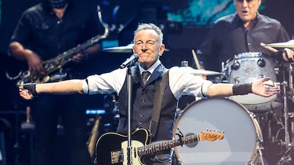 Concierto de Bruce Springsteen y la ‘E street band’ en el Metropolitano en junio de 2024.