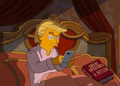 Donald Trump y sus lecturas nocturnas.