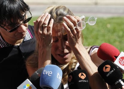 The daughter of José María Ruiz-Mateos, Begoña, who has filed a suit against her brothers.