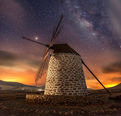 Fuerteventura cuenta con 23 molinos protegidos. Existen incluso una ruta y un Centro de Interpretación sobre ellos.