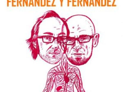 Cartel que Pablo gallo hizo para la performance de los Fernández