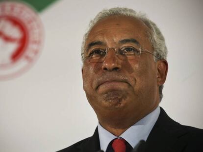 El primer ministro y líder socialista portugués, António Costa.