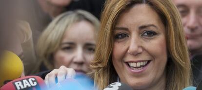 La presidenta de la Junta de Andaluc&iacute;a, Susana D&iacute;az.