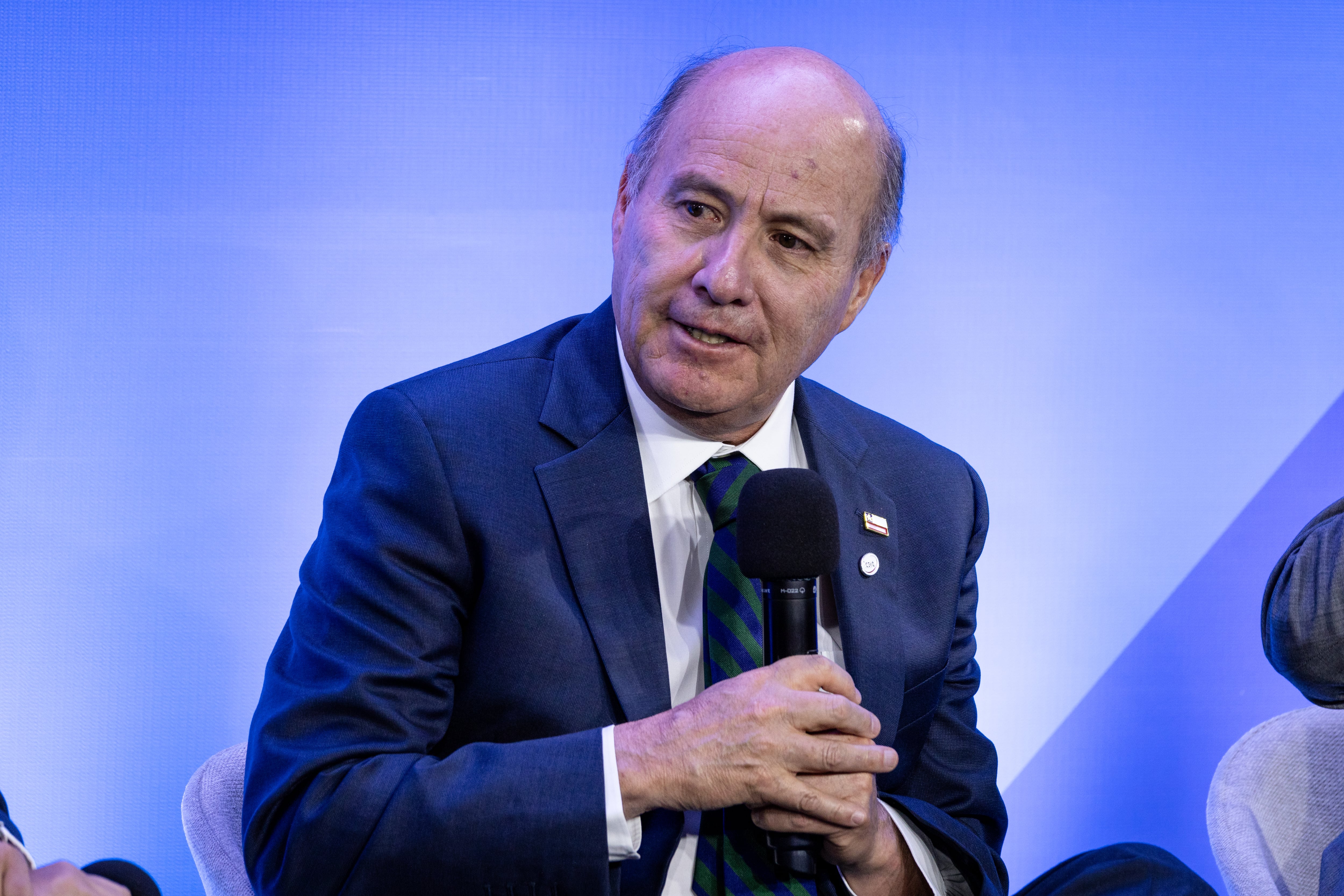 Jorge Quiroz, coordinador económico de José Antonio Kast, en Santiago, Chile, el 8 de enero.