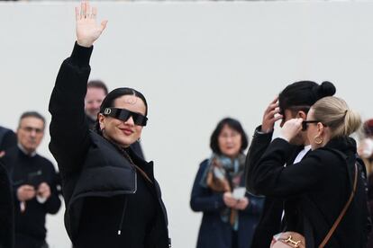 Rosalía en París el pasado 27 de febrero.