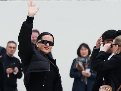 Rosalía en París el pasado 27 de febrero.