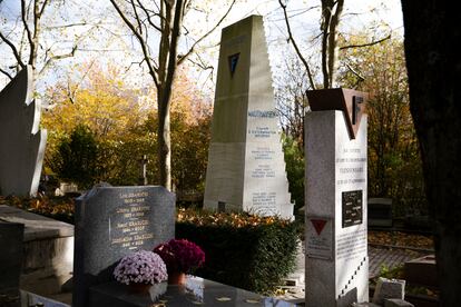 El cementerio parisiense de Père Lachaise.