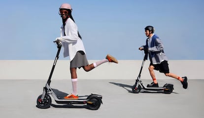 Uso del patinete eléctrico Segway Ninebot E3