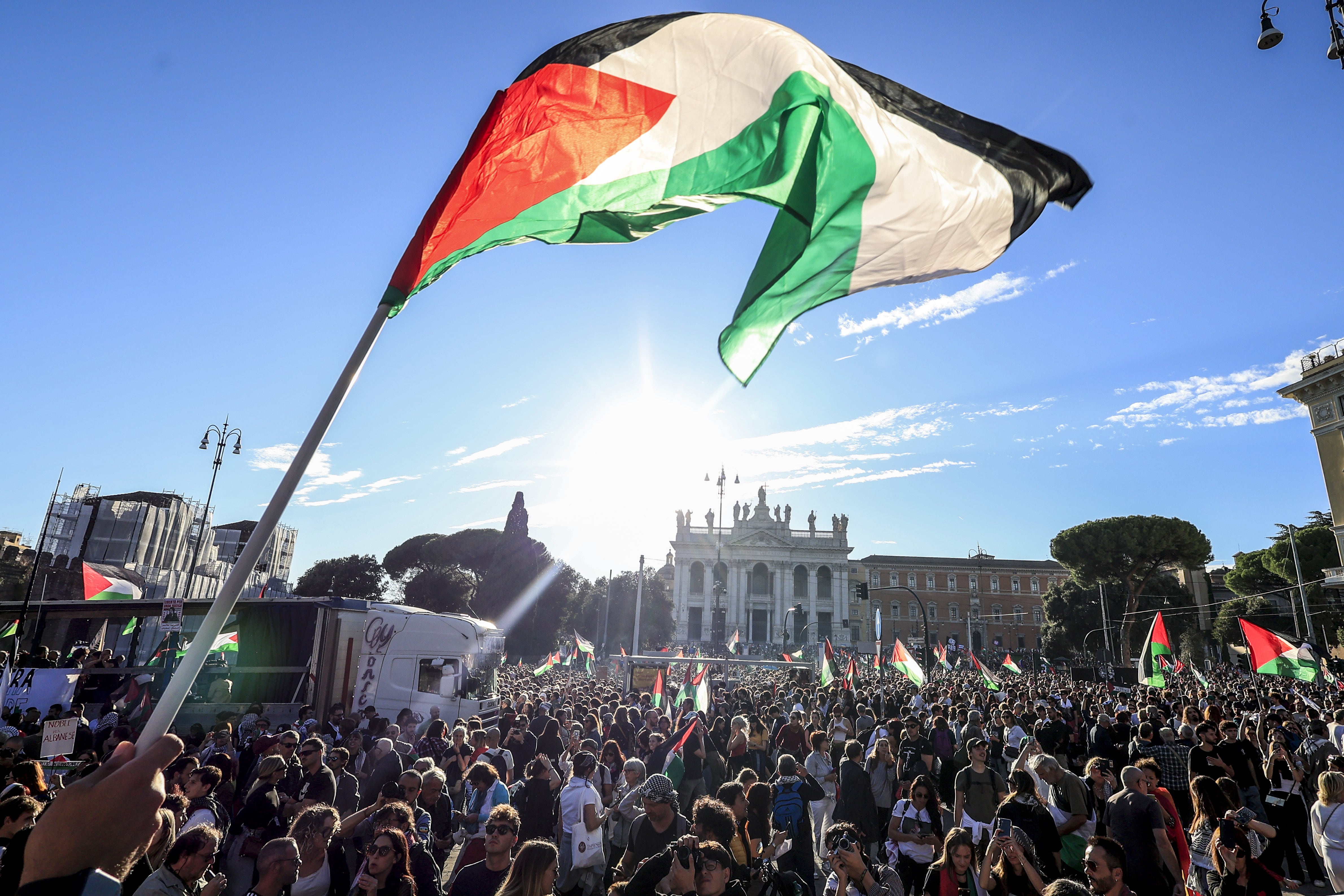 El apoyo a Palestina inunda las calles de Europa