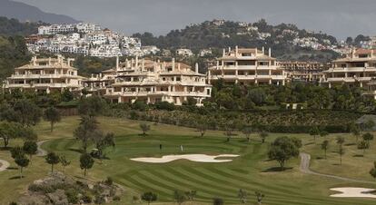 Campo de golf en Benahavís (Málaga).
