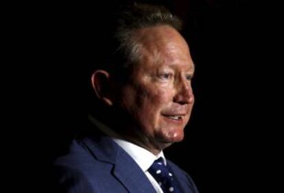 Andrew Forrest, presidente de Fortescue Metals.