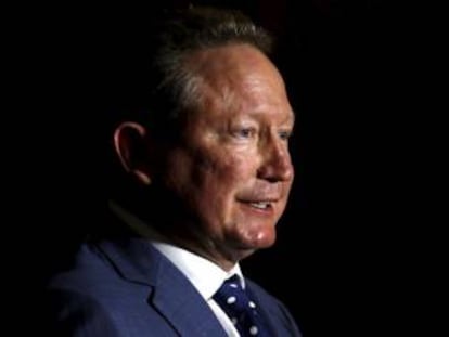 Andrew Forrest, presidente de Fortescue Metals.