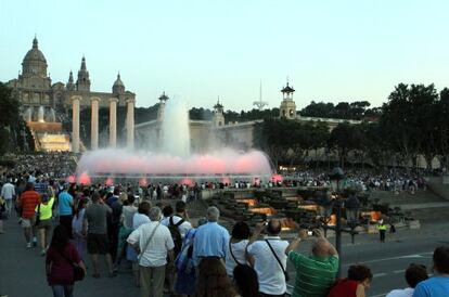 Fuente Mágica de Montjuïc, Barcelona.