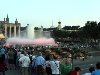 Fuente Mágica de Montjuïc, Barcelona.