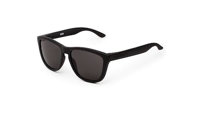Men's sunglasses on white background.