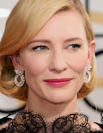 Espectaculares es el adjetivo que mejor define a estos pendientes de Cate Blanchett.