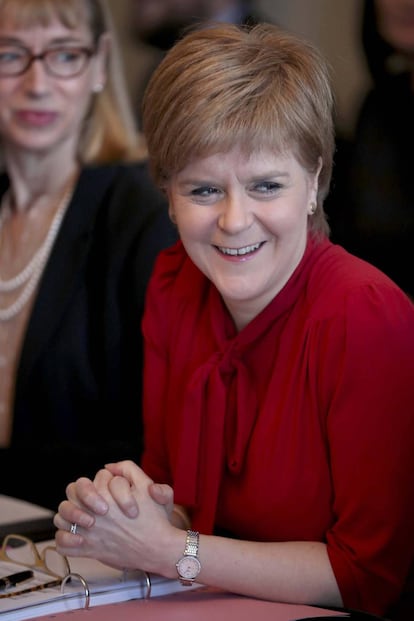 Nicola Sturgeon, primera ministra escocesa.