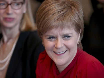 Nicola Sturgeon, primera ministra escocesa.