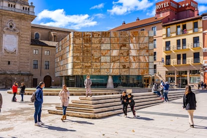 Museo del Foro de Caesaraugusta, en la plaza de la Seo.