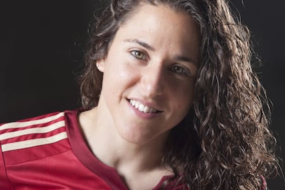 Vero Boquete, capitana de la selección española de fútbol femenino.